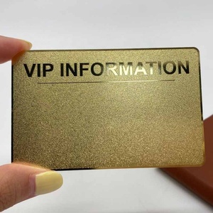Sang Trọng Etch Trò Chơi Không Thấm Nước Dập Nổi Tên Mỏng Thẻ Kinh Doanh Kim Loại Logo - Product Image 1