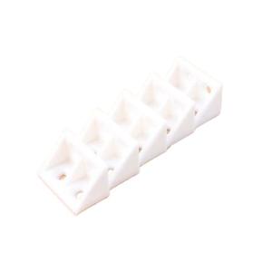 Nylon Corner <b>Brackets</b> White 90 Degree Right Angle Shelf Support Furniture Connector <b>Plastic</b> <b>Bracket</b> Durable Fixing Rack - Product Image 2