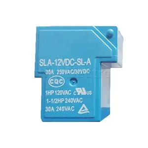 Componente eletrônico relé de potência 5V/9V/12V/24VDC 30A 4PIN DIP SLA-12VDC-SL-A módulo de relé