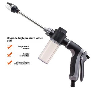 Wholesale Watering Tools Extended-Reach Household ABS <b>Plastic</b> Heavy-Duty Multi-Function Foam Sprayer Car Water Gun - Product Image 3
