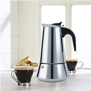 Proshui, venta al por mayor, <span class=keywords><strong>acero</strong></span> <span class=keywords><strong>inoxidable</strong></span> italiano moderno, 1 taza, 2 <span class=keywords><strong>tazas</strong></span> a 12 <span class=keywords><strong>tazas</strong></span>, <span class=keywords><strong>cafetera</strong></span> Moka, estufa, Mokapot superior - Product Image 3