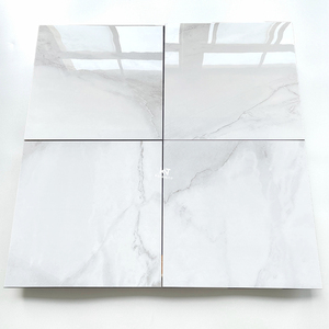 Chine Carreaux De Sol Maison carrelage De Mur Salle De Bain 60x60 Carreaux De céramique blancs usine De fabrication De <span class=keywords><strong>sols</strong></span> - Product Image 1