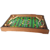 XINWA Jeu de football de table interactif en bois personnalisable pour la maison, le bar et les fêtes, divertissement de bowling de balles à clipser