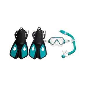 Modische retro-rundtauchmaske Tauchgetriebe Ausrüstung Autoklip-Schnallen-System Maske Tauchschnorchel-<span class=keywords><strong>Set</strong></span> für Kinder - Product Image 5