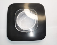 Oster Pièces de mélangeur de cuisine Carré PS Couvercle supérieur en caoutchouc Couvercle de pot en acier inoxydable Usage domestique Électrique Alimentation USB en plastique
