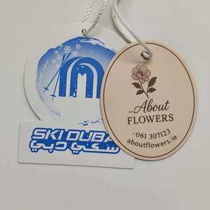 Xp-Nhà Máy Trực Tiếp OEM Tùy Chỉnh Quần Áo Treo Thẻ Và Nhãn Hiệu Tái Chế Giấy Đu Thẻ Sinh Thái Thân Thiện Các Tông Cho Quần Áo - Product Image 1