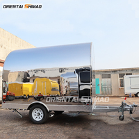 Shimao Oriental Street Food Trailer Design rétro pour restaurant et boulangerie Nouvel équipement de cuisine à base de maïs