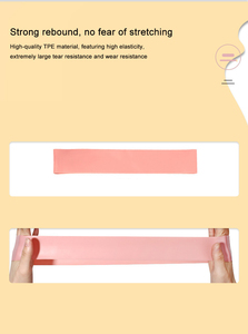Fascia Elastica per Allenamento Fitness a Casa <span class=keywords><strong>Palestra</strong></span> Resistenza per Yoga Pilates e Allenamento Completo - Product Image 5