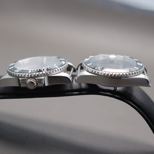 Boîtier de montre de plongée en acier inoxydable 316L de 40 mm avec lunette lumineuse pour mouvement <span class=keywords><strong>Seiko</strong></span> NH35/NH36 Miyota8215, pièces de modification de montre en saphir - Product Image 5