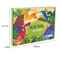 Libro Sensorial Montessori de Fieltro para Niños Pequeños con Autismo: Mi Primer Libro de Actividades Preescolar, Juguete Educativo Temprano