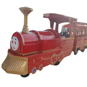 O trem trackless do grupo do trem elétrico do carro personalizado do turista do carro das crianças para adultos caçoa para a venda