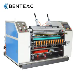 Máquina automática de corte de papel térmico, rebobinadora