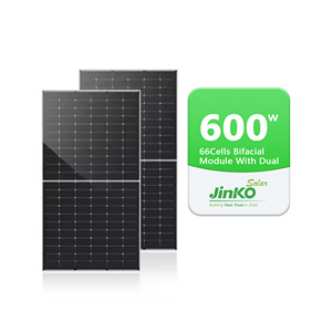 Jinko Tiger Neo 600W 66hl4m-bdv bifacial mô-đun năng lượng mặt trời bảng điều khiển với có thể được đóng gói và kiểm tra tại các nhà máy PV mô-đun - Product Image 1