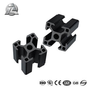 取り付けが簡単1515フレーミングシステム黒色陽極酸化Tスロットアルミニウム押し出し - Product Image 2