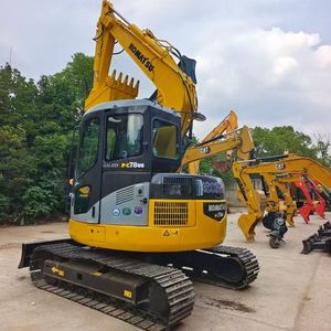 Mini-excavatrice sur chenilles KOMATSU Pc78US d'occasion, d'origine japonaise, à faible nombre d'heures de fonctionnement, de haute qualité, à vendre - Product Image 1
