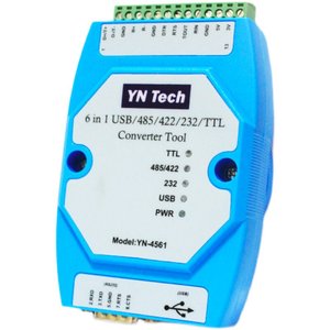 YN4561 ตัวแปลง USB เป็น RS485/422/232/TTL แบบ 6-in-1 |   โมดูลอะแดปเตอร์พอร์ต COM แบบหลายโปรโตคอล 6 ใน 1 USB เป็นซีเรียล W843 - Product Image 2