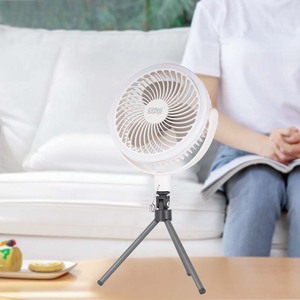 Winning Star 8 Inch Rechargeable Folding Fan With Led <b>Light</b> For Indoor Outdoor Use - Product Image 3