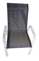 Ensembles de chaise et de table non pliables avec parasol