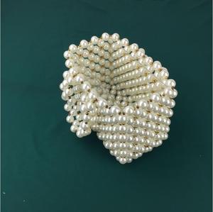 Bán buôn thời trang nhỏ hạt vàng ngọc trai đính cườm Bead Crossbody Túi/túi xách/túi điện thoại/Tote xấu cho phụ nữ - Product Image 4