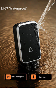 IP67 nhà không thấm nước an ninh báo động cửa cửa khẩn cấp cuộc gọi nhà thông minh chuông không dây chuông cửa - Product Image 3