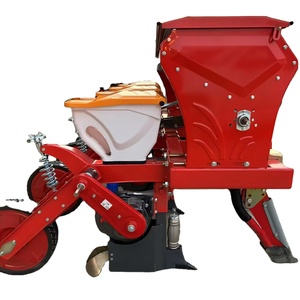 Grande seminatrice fertilizzante a quattro file ha aggiornato seminatrici Premium con comoda grande scatola di fertilizzanti per semina piatta