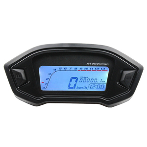 Vente flash - Compteur de vitesse et compte-tours universel LCD 12V pour moto Monkey Bike M3 - Product Image 1