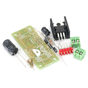 L7805 โมดูลควบคุมแรงดันไฟฟ้าเชิงเส้น 5V DC เฟสเดียวพร้อมระบบป้องกันไฟฟ้าลัดวงจรชุด DIY - Product Image 2