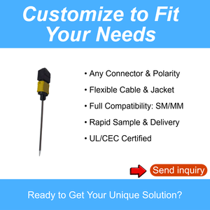 Câble de raccordement optique MPO à 8 angles (LSZH/PVC) pour câblage haute densité, carte <span class=keywords><strong>CPO</strong></span>, conversion photoélectrique FTTH/FTTB/FTTX - Product Image 5