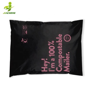 JIACHENG personalizzato gratuito 900mm x 750mm biodegradabile carino tessuto abbigliamento imballaggio portaoggetti spedizione spedizione borse pacchi - Product Image 1