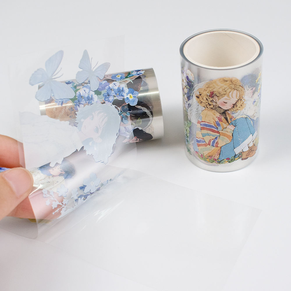 PET transparent + couleur intégrale + exemple de ligne de démoulage