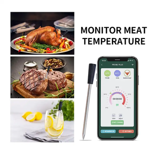 Tekrarlayıcı ile güncellenmiş akıllı et termometresi kablosuz Pin prob termometre barbekü termometre - Product Image 3