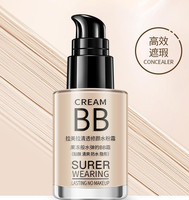 Krim Foundation Natural Natural natural, Foundation Foundation pencegah masuknya penuh, BB Foundation cair untuk kulit gelap