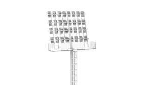 ไฟ LED เสาสูง LECUSO Standard 150W 300W 500W สำหรับสนามฟุตบอล 30 เมตร เสาไฟส่องสว่าง 20 เมตร พร้อมขั้นบันไดนิรภัย รับประกัน 10 ปี 18 เมตร 20 เมตร 25 เมตร - Product Image 5