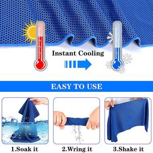 Toalla Deportiva Refrescante Personalizada Eastsunshine, Toalla de Microfibra de Enfriamiento Instantáneo, Toalla Mágica Portátil para el Cuello, Toalla Refrescante para Entrenamiento - Product Image 3