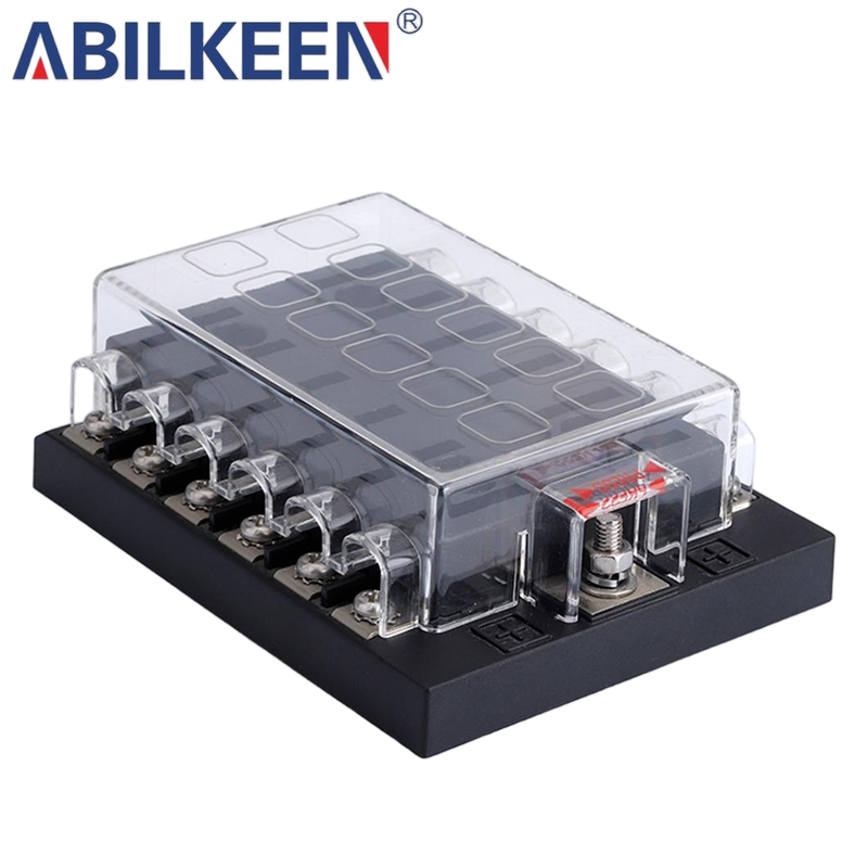 12 Way Blade Fuse Box with