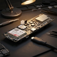 Carte de développement RTOS LILYGO T-PCIE ESP32-WROVER avec puce AXP2101 partiellement populaire, WIFI 4.0H Composable pour kits de cartes Nano