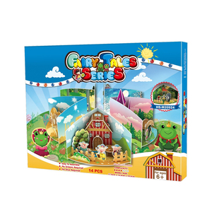 Casetta delle Fiabe 3D Puzzle a Tema Cappuccetto Rosso per Bambini - Product Image 2