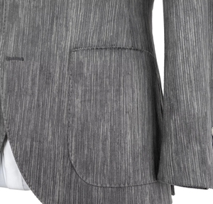 Costume <span class=keywords><strong>homme</strong></span> personnalisé du fabricant <span class=keywords><strong>gris</strong></span> foncé 35% <span class=keywords><strong>laine</strong></span> veste de costume d'affaires pour <span class=keywords><strong>homme</strong></span> <span class=keywords><strong>gris</strong></span> foncé costume <span class=keywords><strong>blazer</strong></span> pour <span class=keywords><strong>homme</strong></span> - Product Image 4