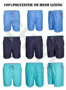Stampa personalizzata 4 vie tratto riciclato spiaggia da uomo breve per il caldo strisce da uomo pantaloncini da surf - Product Image 6