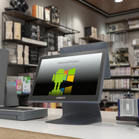 Sistem Kasir POS Android Longfly 15.6 Inch Prosesor RK3568 Layar Sentuh Kapasitif Garansi 1 Tahun WiFi 6 NFC Bluetooth