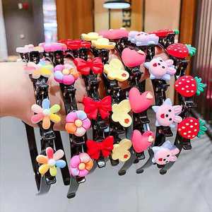 Accesorios para el Cabello de Niñas - <span class=keywords><strong>Diadema</strong></span> Trenzada para Bebés, <span class=keywords><strong>Diadema</strong></span> para Cabello <span class=keywords><strong>Suelto</strong></span>, Pinza para el Cabello Trenzada para Niñas, Accesorio para el Cabello de Verano - Product Image 1