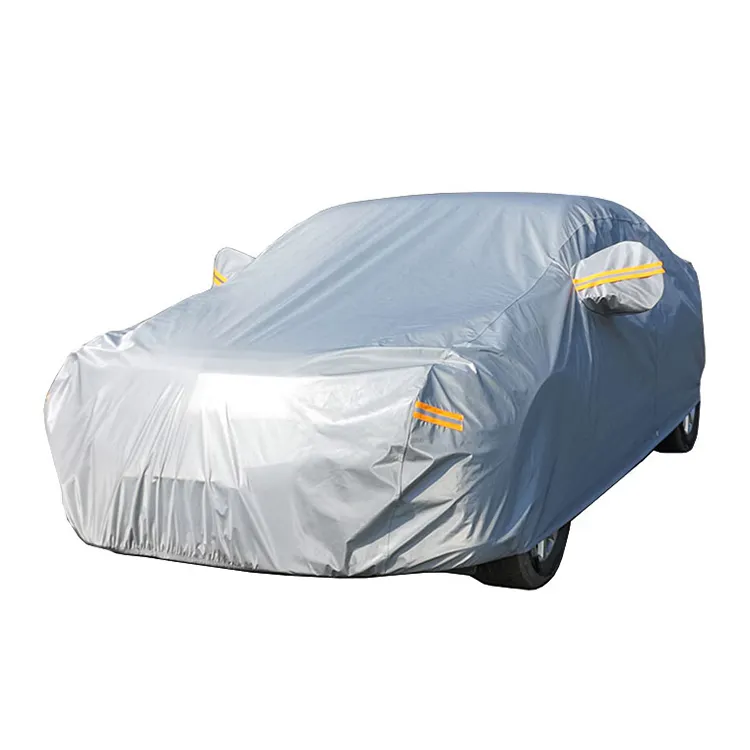 Copertura auto universale Peva in argento con Logo impermeabile copertura auto tenda parabrezza parasole per uso esterno Made Ford