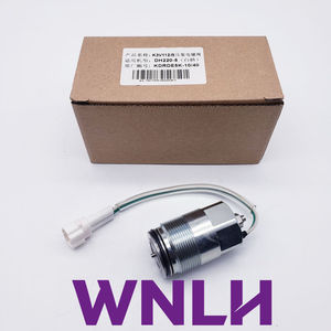 วาล์วโซลินอยด์ปั๊มไฮดรอลิกหลัก WNLH KDRDE5K-10/40 ปลั๊กสีขาว สำหรับรถขุด Doosan DH220-5 อะไหล่ปั๊ม K3V112 - Product Image 1