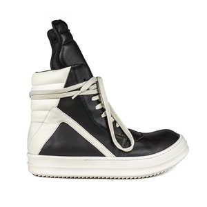 Zapatillas Cleanfit Ro de cuero genuino con triángulo invertido para hombre, botas de caña alta con suela gruesa que aumenta la altura, estilo urbano - Product Image 2