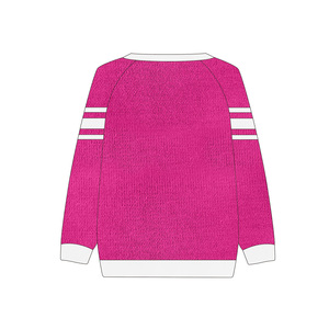 ODM vente en gros <span class=keywords><strong>pull</strong></span> pour femmes nouveau design maillot de basket-ball respirant motif solide chemisier et chemise en tricot - Product Image 2