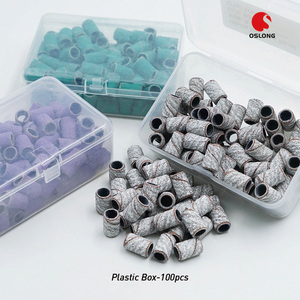 Forniture per unghie abrasivi 100 120 180 monouso per unghie viola zebrata fascia di levigatura per punte per unghie - Product Image 5