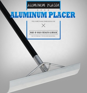 Outils <span class=keywords><strong>de</strong></span> Construction râteau à béton épandeur à béton en aluminium râteau à venir - Product Image 5
