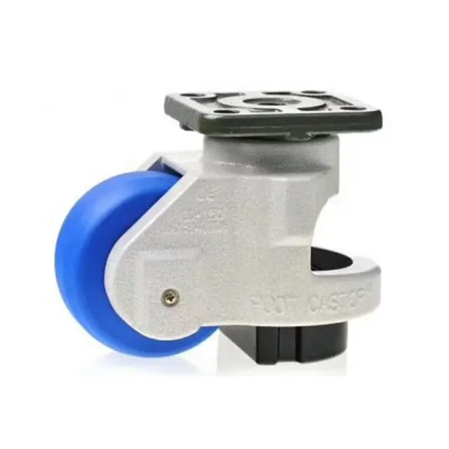 Industriële Heavy Duty Aluminium Caster Wielen GD-150F 1500Kg/1Pcs Swivel Nylon Mechanische Caster