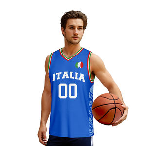 Баскетбольная футболка унисекс на заказ, зеленая, 100% полиэстер, быстросохнущая, дышащая сетка, с термотрансферной печатью имен и логотипов, большие размеры - Product Image 3