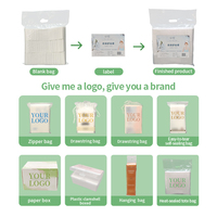 Factory OEM 100% Cotton Nonwovens 6*8cm Square Cotton Pad Disposable Cotton Facial Makeup Remover Pad for Makeup Nail Polish
